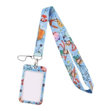 Credential holder Anime Icons Fox Key lanyard Car Keychain Personalise