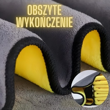 ПУШИСТОЕ ПОЛОТЕНЦЕ ДЛЯ СУШКИ АВТОМОБИЛЯ ТКАНЬ ИЗ МИКРОФИБРЫ 30х60см 500GS