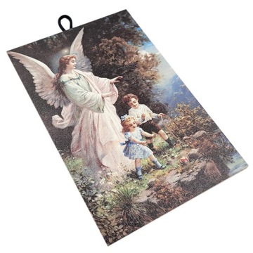 ANIOŁ STRÓŻ DO ZAWIESZENIA - OBRAZEK 10x15