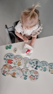 Пазл Я учусь считать Pure - деревянный развивающий пазл 2 года+, Janod