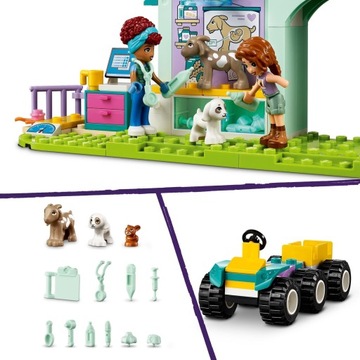 LEGO Friends 42632 Клиника для сельскохозяйственных животных в подарок