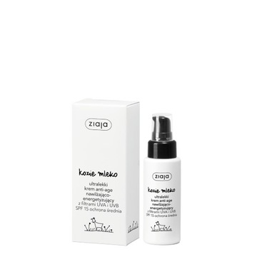 Ziaja krem anti-age z filtrami SPF15 kozie mleko