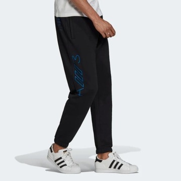 Spodnie Adidas Originals Męskie dresowe Czarne HIT