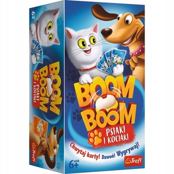 BOOM BOOM PSIAKI I KOCIAKI GRA DLA DZIECI OD 6 LAT