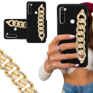 ETUI BLINK MATOWY do XIAOMI REDMI NOTE 8T Łańcuch