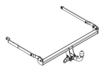 RENAULT MEGANE 3 III KOMBI 2009-16 ZAŘÍZENÍ(HÁK) TÁŽNÝ