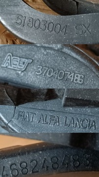 FORD KA II ALFA LANCIA HALOGEN NÁRAZNÍKU LEVÝ PŘEDNÍ 51803004