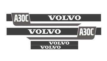 Naklejki oklejenie VOLVO A30C, A25C