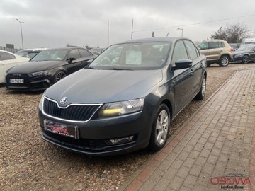 Skoda Rapid II Liftback Facelifting 1.0 TSI 95KM 2019 Skoda RAPID 1.0i ledy duze radio podgrzewane fotele Polski salon 1 wl ser, zdjęcie 38