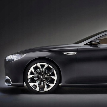 Металлическая боковая наклейка автомобиля Volvo, 2 шт.