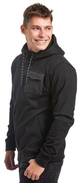 bluza Meatfly Josh Zip - Black