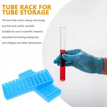 Подставка для пробирок для центрифуги. Пластиковый держатель.