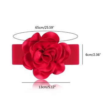 Цветок Декоративный пояс Цветок Эластичный пояс Цветок