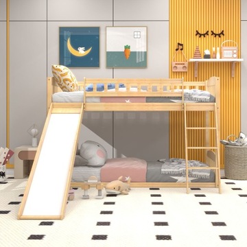 Детская кровать Двухъярусная кровать с горкой