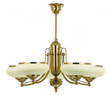 Lampa żyrandol zwis patyna PRESTIGE 10905 ALFA