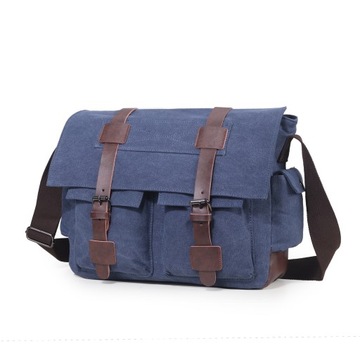 TORBA NA RAMIĘ DO SZKOŁY PRACY VINTAGE NA LAPTOPA