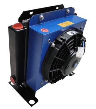 Chłodnica oleju hydraulicznego 120L/min DC 12V z termostatem oil cooler