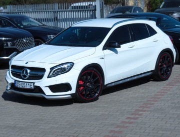 Mercedes GLA I Off-roader AMG 45 AMG 360KM 2014 Mercedes GLA 45AMG Night Edition1 Pamięci Harman 20” nappa Blis Kamera ILS, zdjęcie 28
