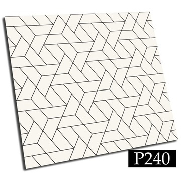 Kafelki PCV samoprzylepne 15cm Geometryczne Linie