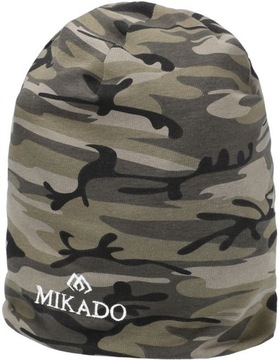 MIKADO CIEPŁA CZAPKA WĘDKARSKA CAMO