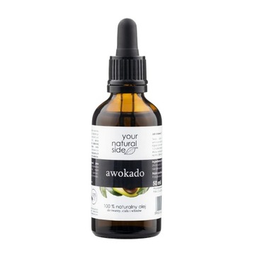 Awokado olej nierafinowany 100% 50 ml