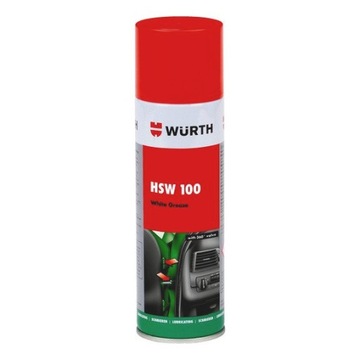 БЕЛАЯ ПОЛУТВЕРДАЯ СМАЗКА HSW 100 WURTH