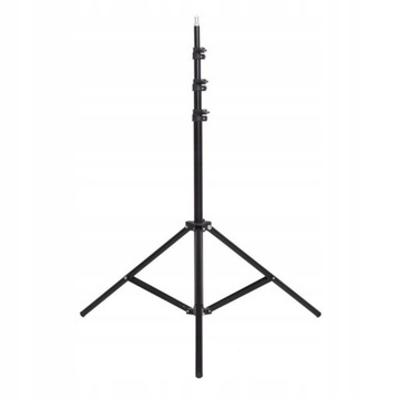 Lekki statyw oświetleniowy 230 cm z głowicą 16mm