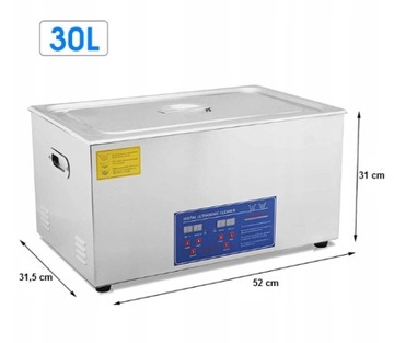 Ультразвуковой очиститель 30л 600вт Professional