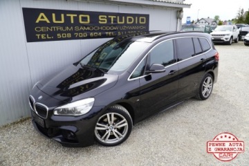 BMW Seria 2 F22-F23-F45-F46 Gran Tourer 218d 150KM 2016 BMW Seria 2 M PakietXenonLEDSkora7 FoteliElektryczna -KlapaTempomatBogaty