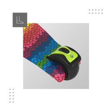 Hulajnoga DLA DZIECI Balansowa Tulano Rookie 30 Green RGB LED