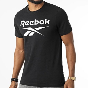 2928 MĘSKA KOSZULKA REEBOK CLASSIC T-SHIRT BAWEŁNA BAWEŁNIANA CZARNA L