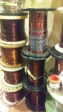 Drut płaski miedziany bednarka nawojowy DNE 5mm2