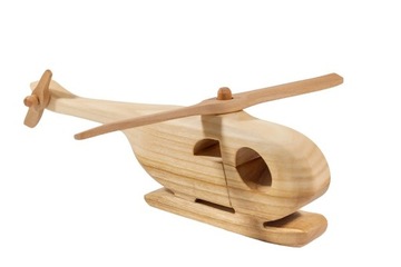 Śmigłowiec drewniany HELIKOPTER CAYUSE MODEL