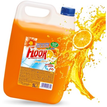 Płyn do Mycia Podłóg Uniwersalny Kwiat Pomarańczy
