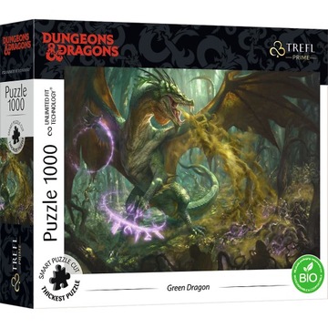 Puzzle 1000 Trefl The Hunt the Green Dragon smok