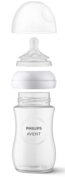 AVENT NATURAL RESPONSE ZESTAW PREZENTOWY: 2 BUTELKI + SMOCZKI ULTRA AIR 0+