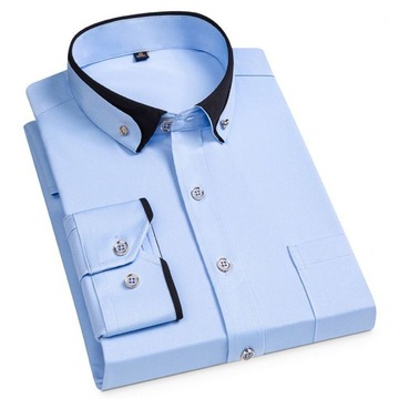Koszula Męska Elegancka Wizytowa Do Garnituru KOSZULA Casual SLIM FIT