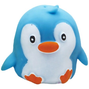 GNIOTEK PINGWIN PIANKOWY ANTYSTRESOWY SQUISH BALL ZWIERZAK SENSORYCZNY