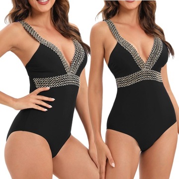 ЖЕНСКИЙ ЦЕЛЬНЫЙ КУПАЛЬНИК ПУШ-АП ДЛЯ ПОХУДЕНИЯ XL