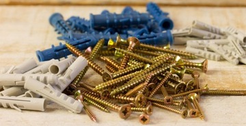 Скобы RL140 /10,5мм 1000шт Дюбель 6мм