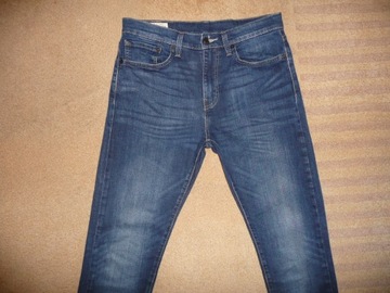 Spodnie dżinsy LEVIS 512 W31/L32=41,5/105m jeansy PREMIUM