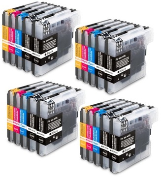 20x TUSZE XL DO DRUKARKI BROTHER DCP-J125 DCP-J315W DCP-J515W