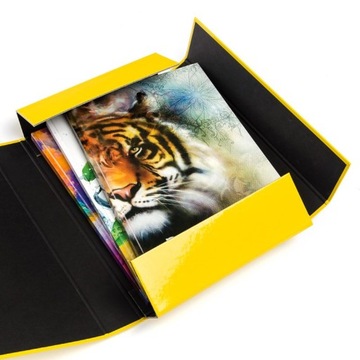 Папка Vaupe Box Caribic 341 на резинке - светло-желтый