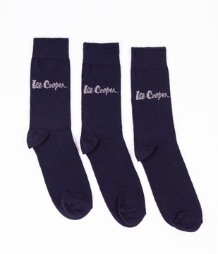 Lee Cooper Skarpety 3pak ANKSOCKS 0726 NAVY 40-42