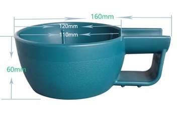 Dscosmetic PP Чаша для бритья для мужчин для влажного бритья