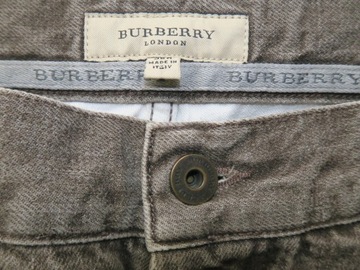 Burberry spodnie jeansowe proste 36