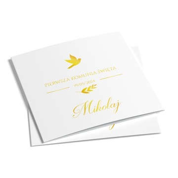 ZAPROSZENIA NA KOMUNIĘ PERSONALIZOWANE ZK13