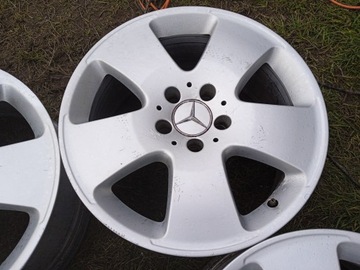 4× DISK HLINÍK MERCEDES 8.0" X 17" 5X112 ET 43