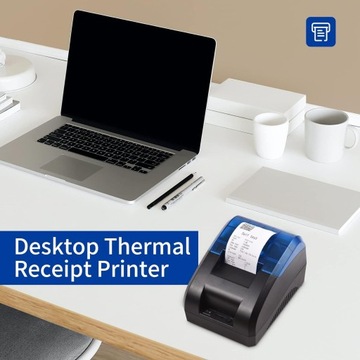 DRUKARKA TERMICZNA POKWITOWAŃ POS-58A USB