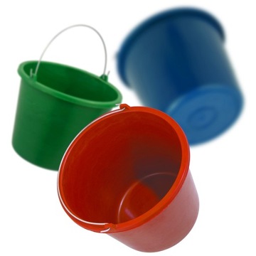 ЦВЕТНОЕ СТРОИТЕЛЬНОЕ ВЕДРО 5 Л ЭКОНОМИЧНОЕ ВЕДРО